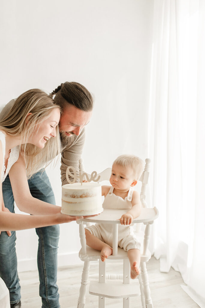 cake smash Fotoshooting Hameln agi rygula mit familie